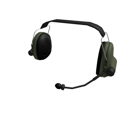 Green Tactical Headset