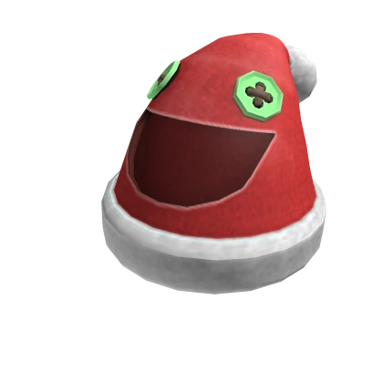 Button Eyes Santa