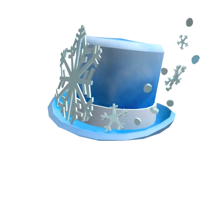 Snow Flurry Top Hat