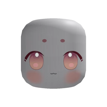 🍀Animated Soft Chibi Eyes Face (Pink)