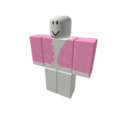 ପ kawaii pink fuzzy jacket  ♡