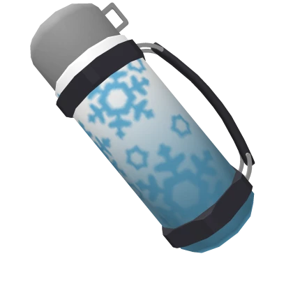 Snowflake Hot Cocoa Bottle