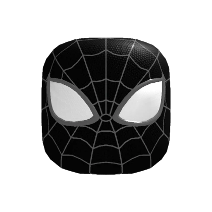 [Animated] Symbiote Comic Spider Super Hero Mask