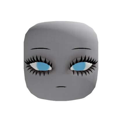 Eye Lashes Doll Head (simple color)
