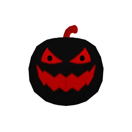 Scary Pumpkin BLACK & RED