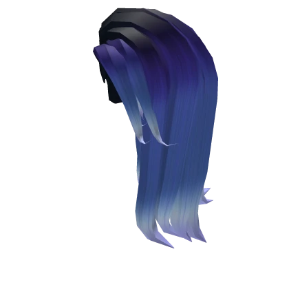 Long Undercut in Sapphire Glow