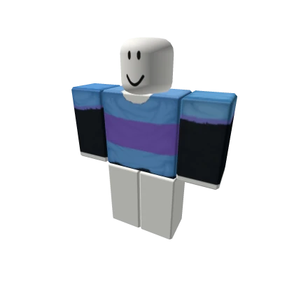 Teenager Frisk Shirt with Black sleeves
