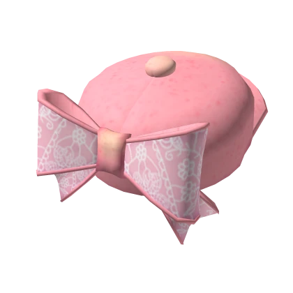 Pink Bow Cap