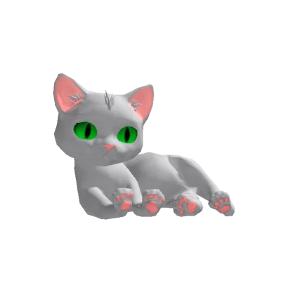 Custom Colour Green Eyes Headless Cat