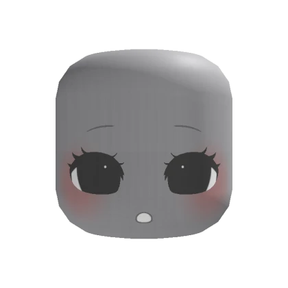 🍀Animated Baby Chibi Face (Grey)