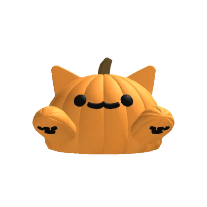 Pumpkin Bongo Cat Head