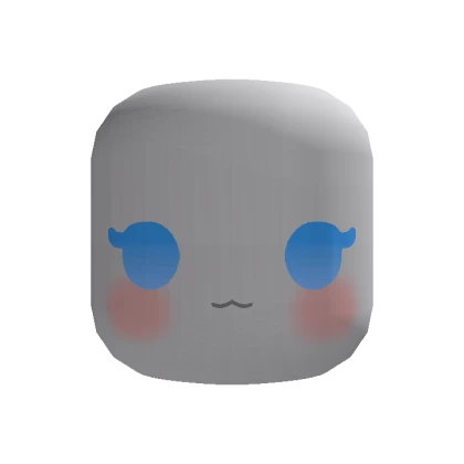 🍀Animated Soft Smug Eyes Face (Blue)