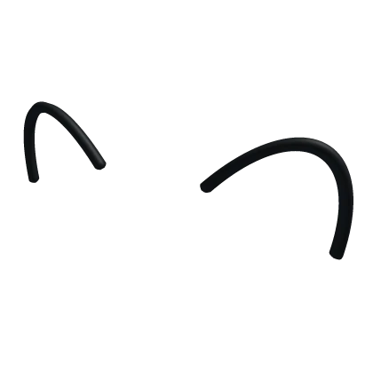 Black Neon Cat Ears