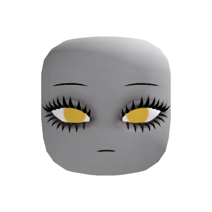 Eye Lashes Doll Head