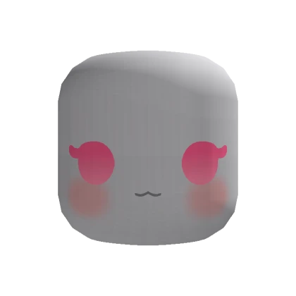 🍀Animated Soft Smug Eyes Face (Pink)