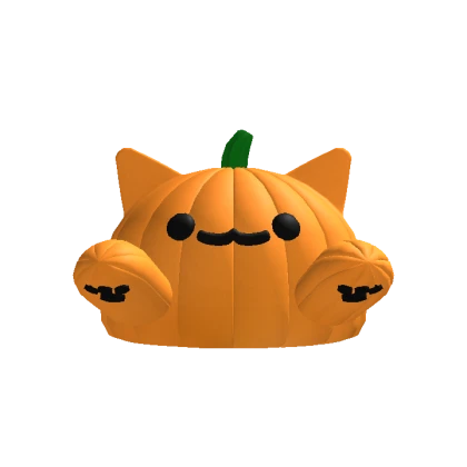 Pumpkin Bongo Cat Head