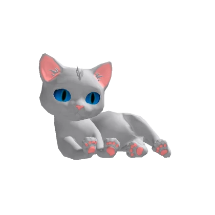 Custom Colour Blue Eyes Headless Cat