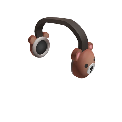 Brown Bearphones