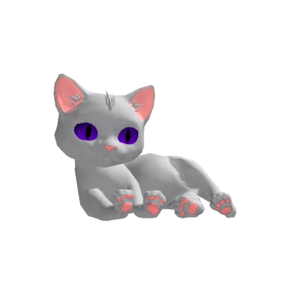 Custom Colour Purple Eyes Headless Cat