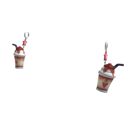 Sundae Milkshake Earrings