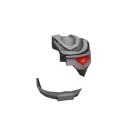 Silver Cyborg Face Gear