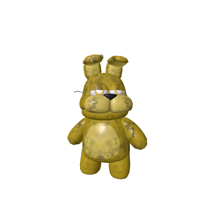 Golden Springtrap Plushie (FNAF)
