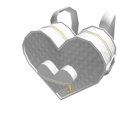 White Heart Backpack