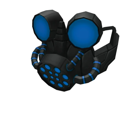 Blue Void Gas Mask