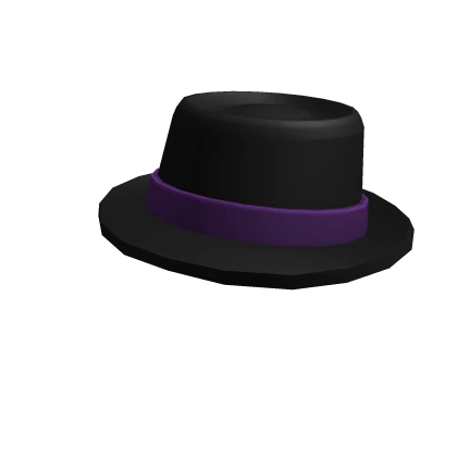 Fedora in Amethyst Midnight