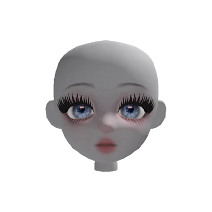 Ghost girl doll head n (neck)
