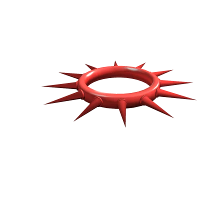 Red Spiked Halo