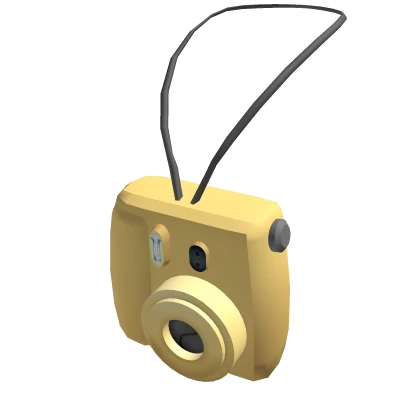 Yellow Instant Camera