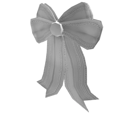 Lovely White Lace Bow (v.1)