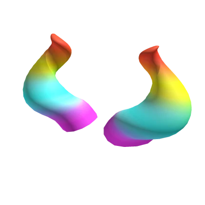 Rainbow Devilish Horns