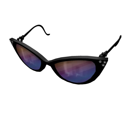 Cat Eye Reflector Sunglasses