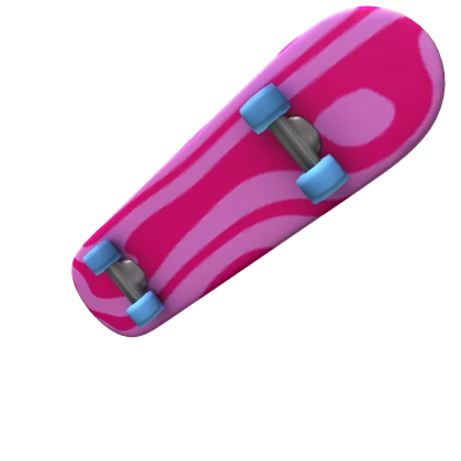 Skateboard #10: Magenta Swirl