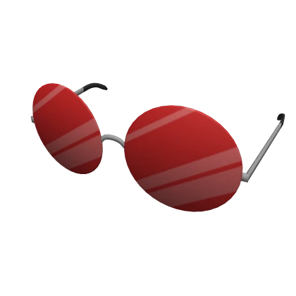 Red Rimless Glasses