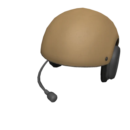 Tan Combat Vehicle Crewman Helmet