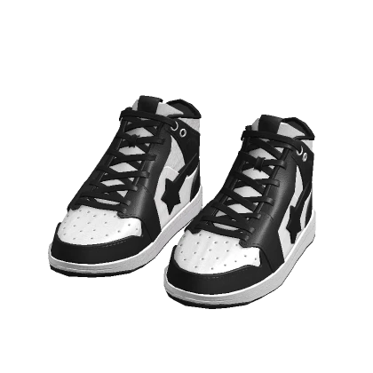 Black & White Streetwear Shoes