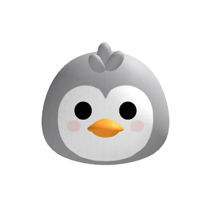 Kawaii Penguin Head