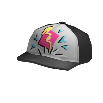 Baseball Cap with Lightning Design