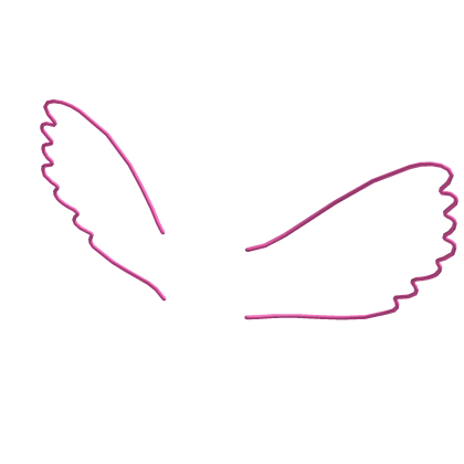 Doodle Angel Wings (Pink)