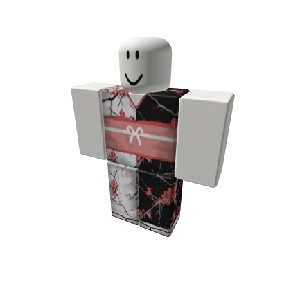 Two Tone Sakura Furisode -