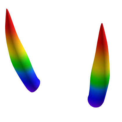 Rainbow Oni Horns