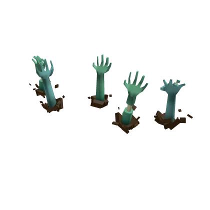 Bursting Zombie Hands