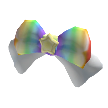 SuperStar Rainbow Headbow