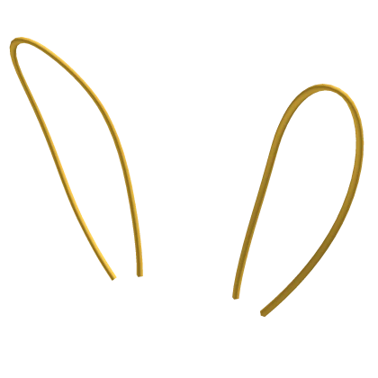 Doodle Bunny Ears (Gold)