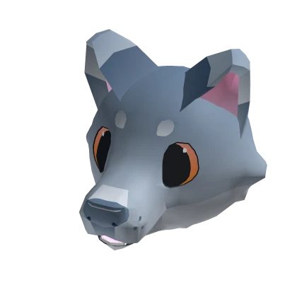 Blue Furwolf Head