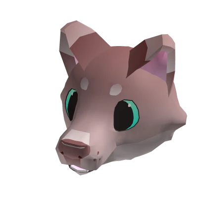 Red Furwolf Head