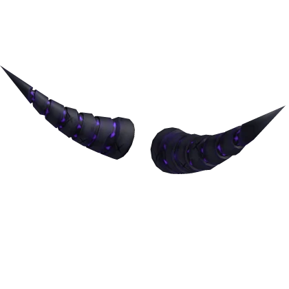 Obsidian Warlord Horns